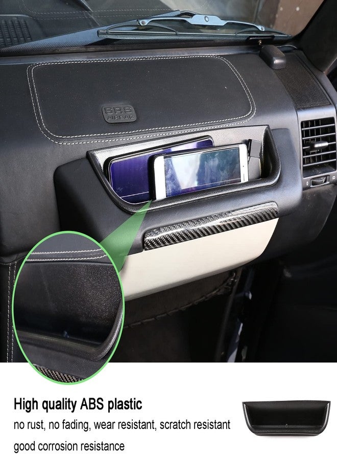 PIUGILH Passenger Storage Box Handle Storage Box Tray Organizer Accessory for Mercedes Benz G Class AMG Wagon Cross Country SUV W463 G350 G400 G500 G500 G55 G63 G65 G800 2004-2018 - Image 5