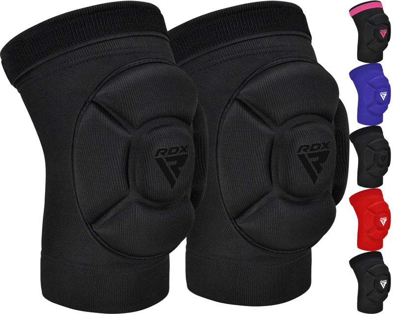 RDX Knee Pads for Work, Oeko TEX Certified, Anti-Slip Protective Thick Padded Foam Pad, Collision Avoidance Sleeves Pair, MMA Muay Thai Grappling Volleyball Football Wrestling Gardening. - Image 1