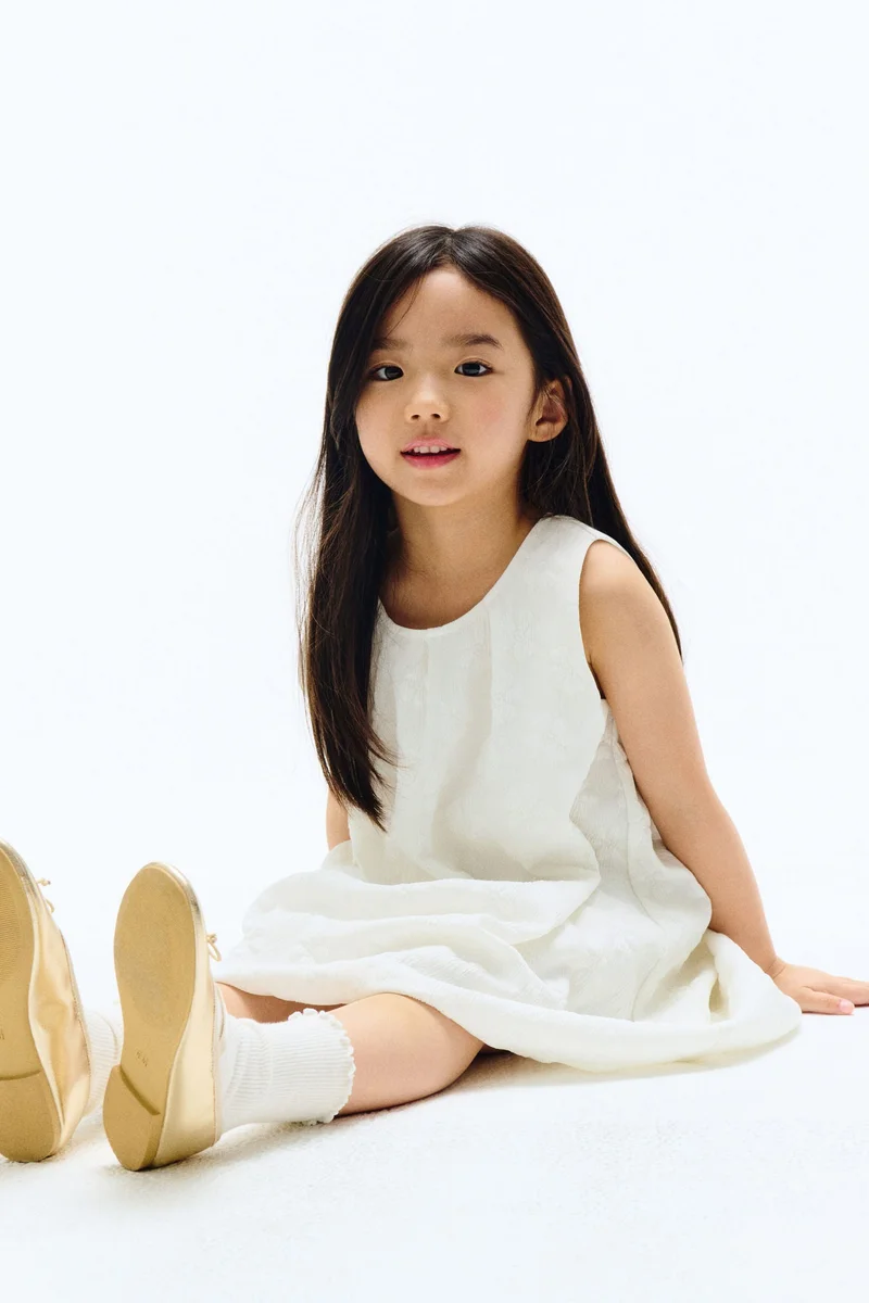 اتش اند ام فستان منقوش