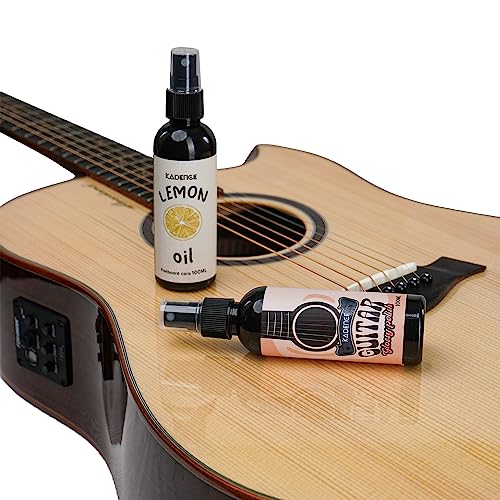 Kadence 100ml Lemon polish and 100ml Glossy Guitar Polish for Guitar Fretboard Care/Cleaning/Polishing, Fretboard Cleaner for Guitar, Bass, Ukulele - Image 3