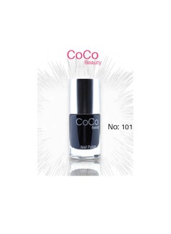 Coco Nail Polish No.101 Black 12ml  - Image 1
