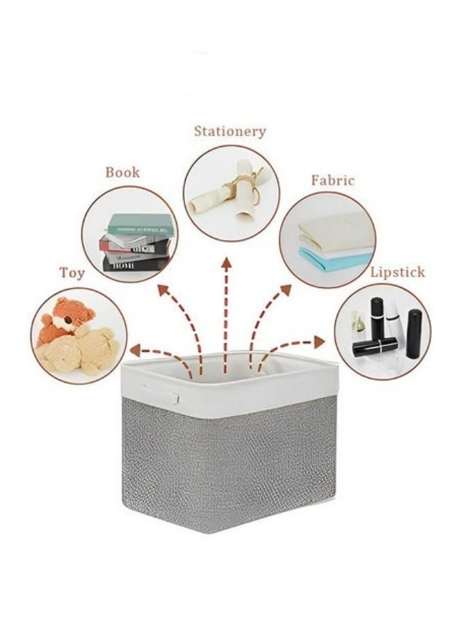 ميكسد الأبحاث المتعلقة ب 3 قطعة القطن الكتان تخزين مربع - Image 3