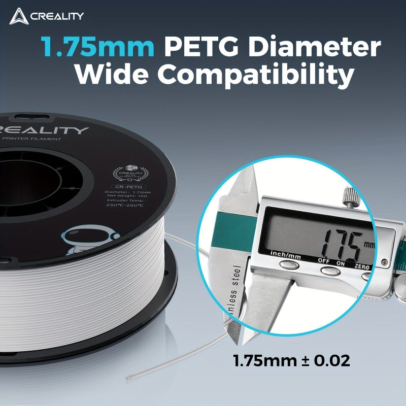 Creality CR PETG 3D Printer Filament 1kg 1 75mm Blue High Quality Smooth Printing - Image 5