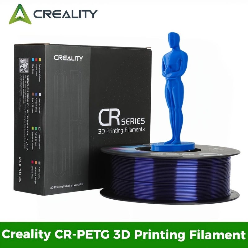 Creality CR PETG 3D Printer Filament 1kg 1 75mm Blue High Quality Smooth Printing - Image 2