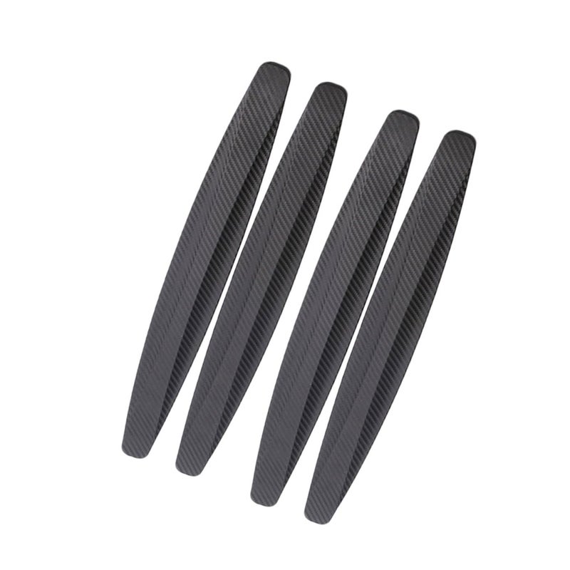 4pcs Door Edge Guards Black Car Door Scratch Protector Strips For Vehicles - Image 2
