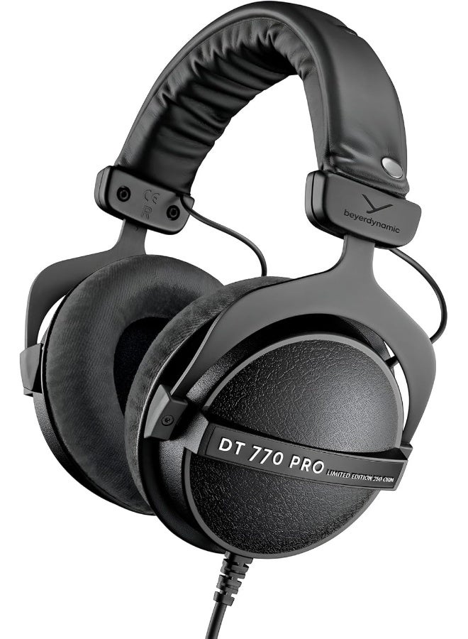 Beyer Dynamic beyerdynamic DT 770 PRO - 250 OHM LE DT 770 Pro 250 ohm Professional Studio Headphones (Limited Black Edition) - Image 1