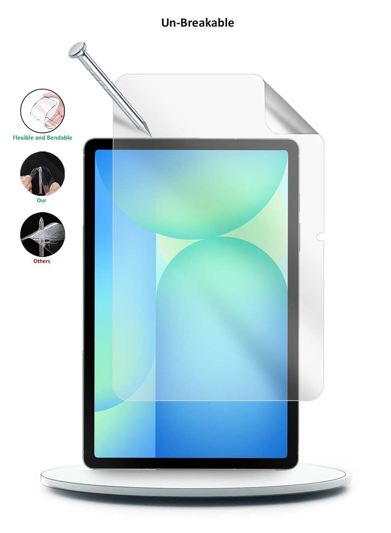 Wtech Samsung Galaxy Tab S10 FE 10.9 5G 2025 (10.9 inches) Wtech Premium Pure Hydrogel Matte Film Thin and Flexible Screen Protector (TSHFMN) - Clear - Image 4
