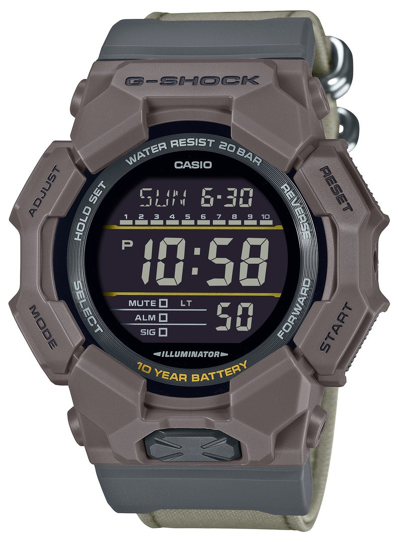 CASIO ساعة جي-شوك الرقمية الكاجوال للرجال GD-010CE-5DR - 51.9 مم - Image 3