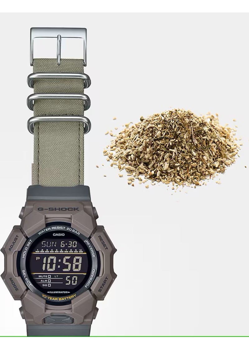 CASIO ساعة جي-شوك الرقمية الكاجوال للرجال GD-010CE-5DR - 51.9 مم - Image 4