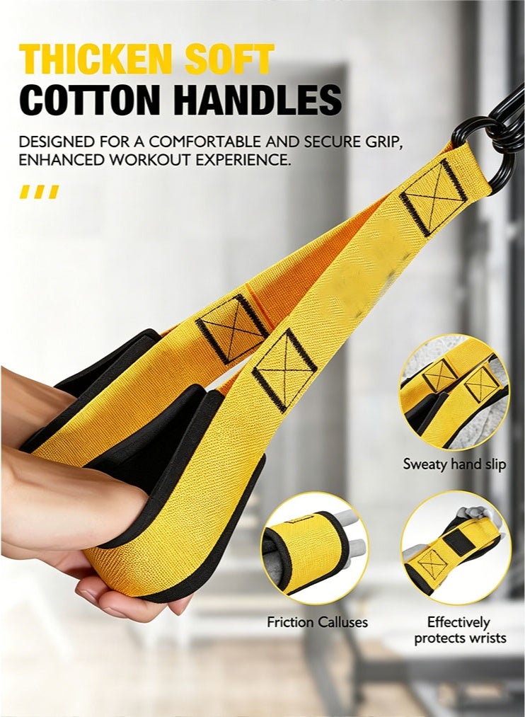 meayul Pull Up Assistance Bands, Adjustable Heavy Duty Resistance Band for Pull Up, Comfortable Fabric Feet/Knee Rest, Assistance Bands for Pull-Up, ull Up Assist Band, Training at Home & Gym, with Carrying Bag - Image 3
