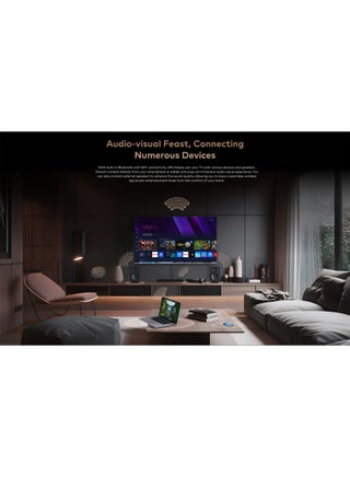 65 Inch QLED advanced technology and Quantum Dot backlight, 4K Smart TV Wall Mount,Platinum Metallic Frameless Design, Built-in Wi-Fi 2.4Hz and bluetooth, 125% Wider Colour Gamut for Cinema Visuals, Voice Control, Apps YouTube, Netflix, Prime video, 2 Year Warranty ,OS Update Black 65T6 (G6560N) - view 3