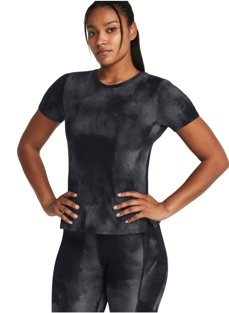 UNDER ARMOUR - Laser Wash Iso-Chill Short Sleeve T-Shirt - Image 1