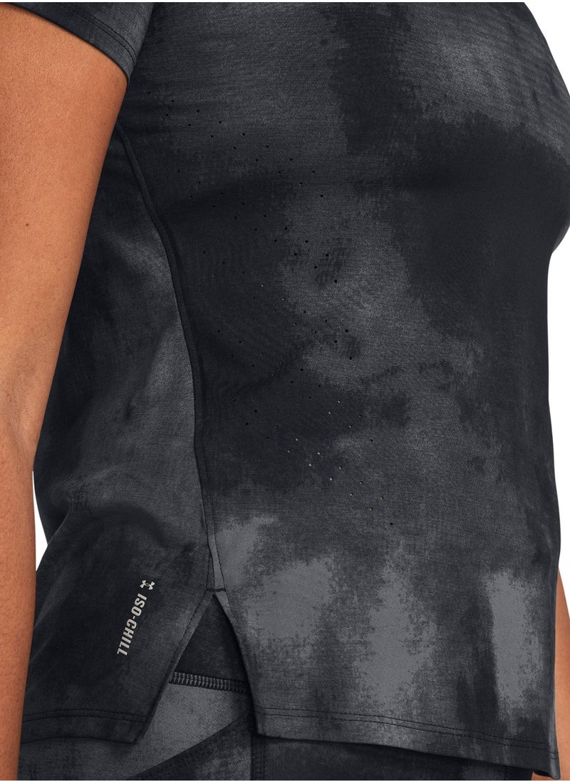 UNDER ARMOUR - Laser Wash Iso-Chill Short Sleeve T-Shirt - Image 1
