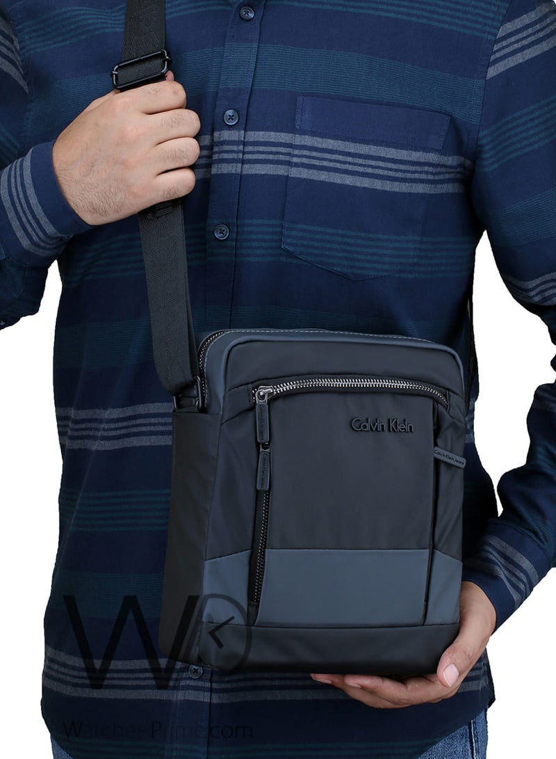 Calvin Klein Jeans Calvin Klein Black Messenger Crossbody Bag - Image 2