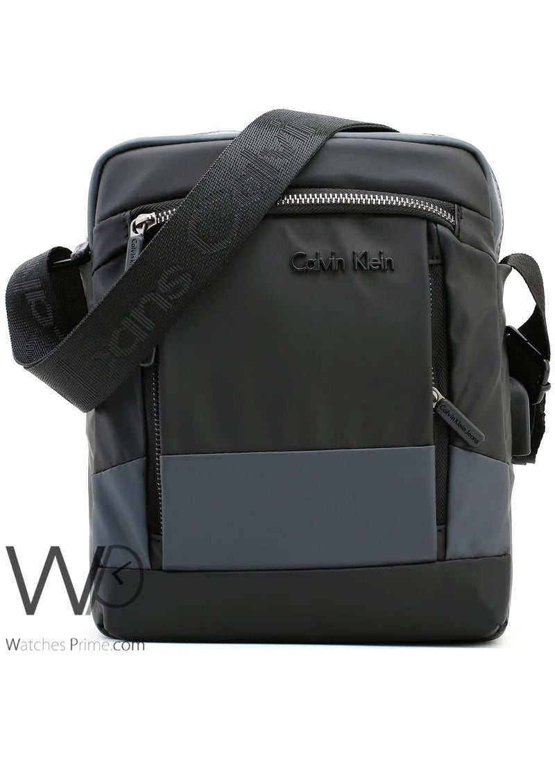 Calvin Klein Jeans Calvin Klein Black Messenger Crossbody Bag - Image 1