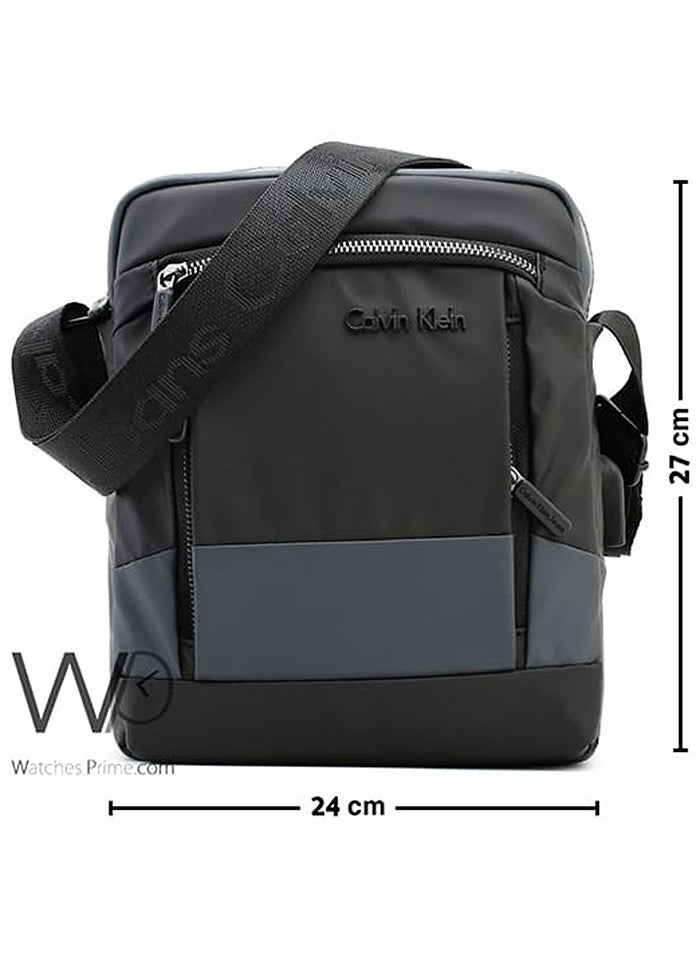 Calvin Klein Jeans Calvin Klein Black Messenger Crossbody Bag - Image 3