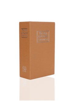 Spaceshoop Money Box With Key，Diversion Book Safe ，Hidden Safe Lock Box，Home Book Safe ，Dictionary Diversion Metal Safe Lock Box Creative Gift,11.4 * 8 * 4.5cm  - Image 1