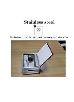 Spaceshoop Money Box With Key，Diversion Book Safe ，Hidden Safe Lock Box，Home Book Safe ，Dictionary Diversion Metal Safe Lock Box Creative Gift,11.4 * 8 * 4.5cm  - Image 5