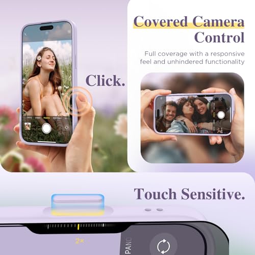 GVIEWIN for iPhone 16 Pro Case Compatible with MagSafe, [Military Grade Protection] [Screen Protector] Full Camera Protection Floral Translucent Women Magnetic Phone Case, Floratopia/Colorful - Image 3