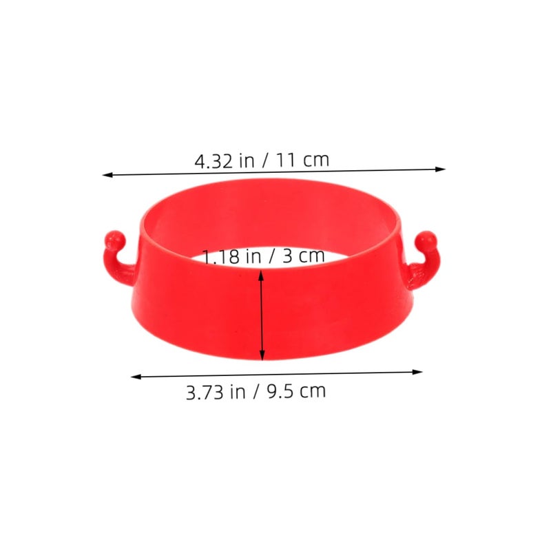 4Pcs Plastic Traffic Cone Connectors For Parking Management And Construction Zones - Image 3