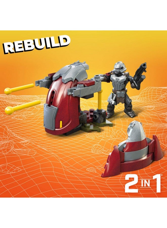 Mega Brands مجموعة بناء مركبة هالو هاجيد غاست من ميغا كونستركس هالو إنفينت، ألعاب بناء للأطفال - Image 3