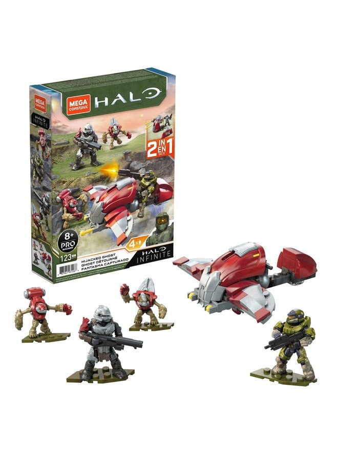 Mega Brands مجموعة بناء مركبة هالو هاجيد غاست من ميغا كونستركس هالو إنفينت، ألعاب بناء للأطفال - Image 1