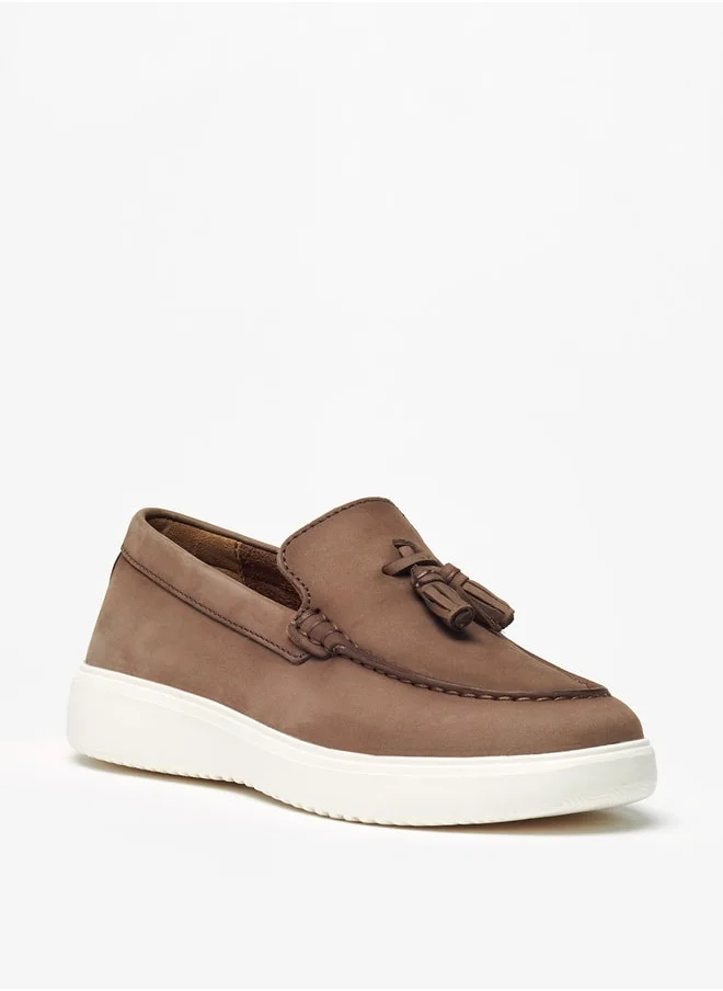 سيد دوتشيني Boys Tassel Detail Slip-On Moccasins