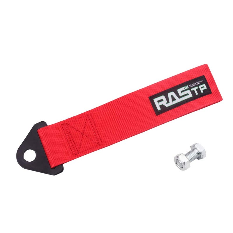 RASTP High Strength Racing Tow Strap Red