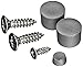 Haywards Hayward DCX344 Diaphragm Screws/Plugs Replacement for Hayward DV5000 AquaRay Above Ground Flapper Disc Cleaner - Image 2