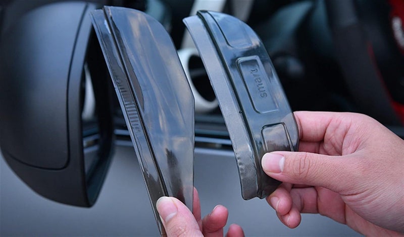 DEMULAX Car Rearview Mirror Rain Visor Set - Image 3