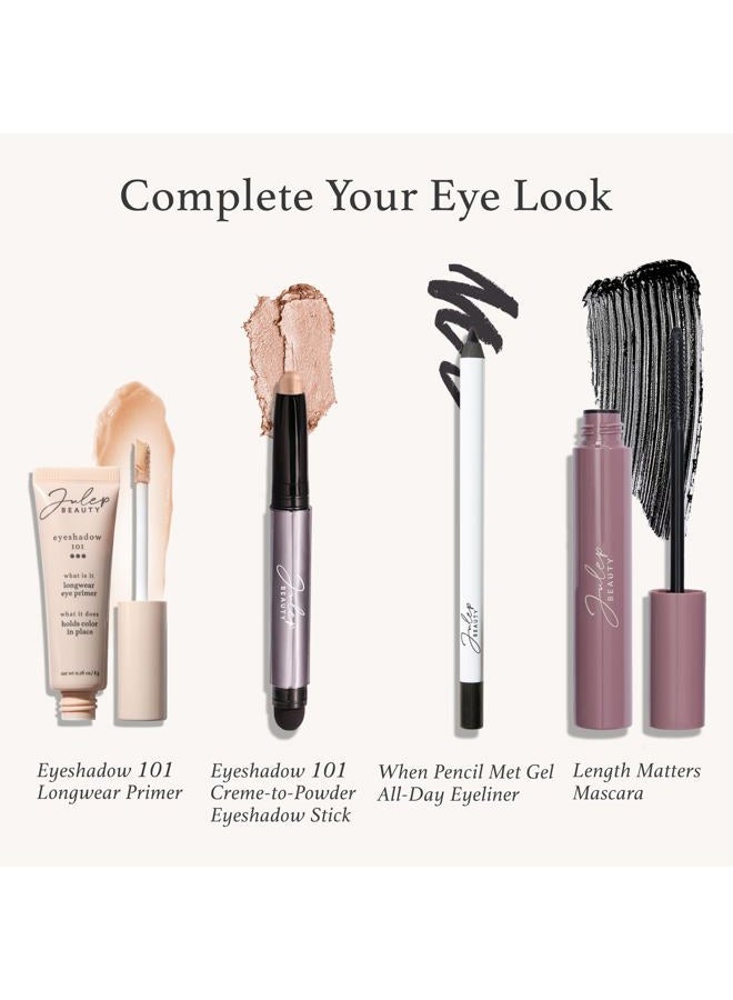 Julep Eyeshadow 101 Crème-to-Powder Waterproof Eyeshadow Stick – Putty Matte – Long-Lasting, Crease-Proof, Neutral & Soft Matte Eyeshadow with Built-in Smudger - Image 5