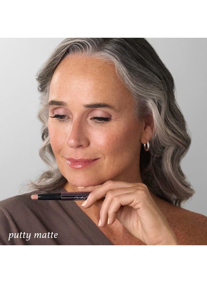 Julep Eyeshadow 101 Crème-to-Powder Waterproof Eyeshadow Stick – Putty Matte – Long-Lasting, Crease-Proof, Neutral & Soft Matte Eyeshadow with Built-in Smudger - Image 3