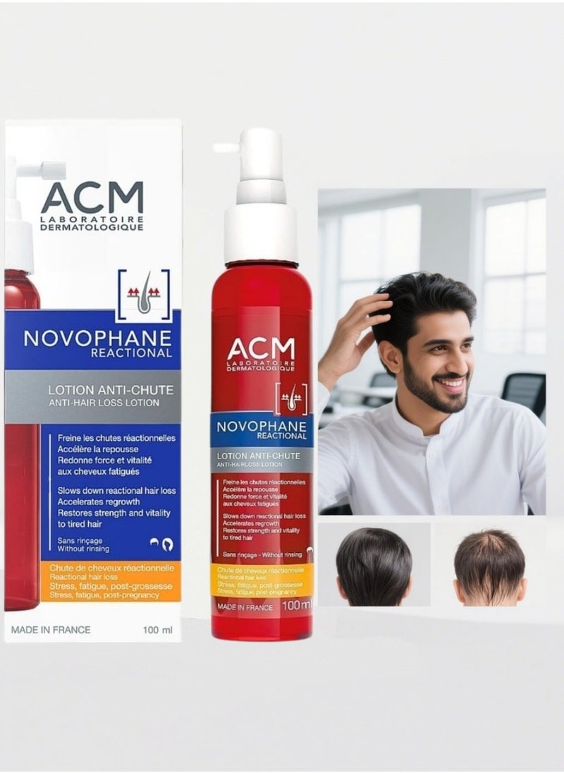 ACM ACM Novophane Hair Loss Lotion 100ml | Anti-Hair Loss Treatment for Men & Women | Strengthens Roots & Promotes Growth  - Image 1