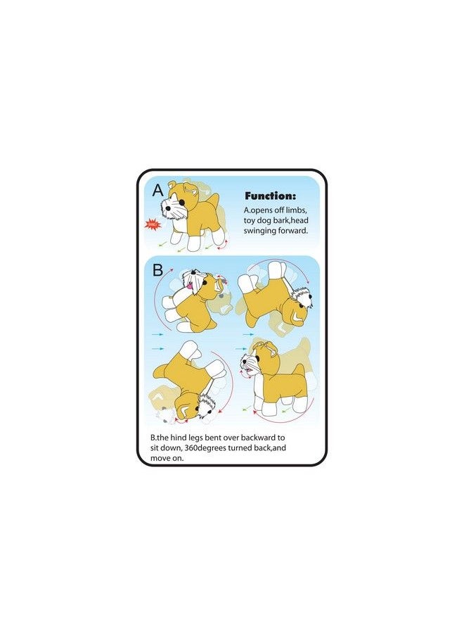 PowerTRC Cute Somersault Little Puppy ; Barks Sits Walk And Flips ; Pet Toy Dog  - Image 3