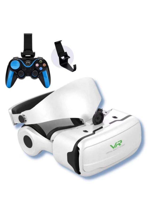 ألف مرآة سحرية G02EFvr نظارات عدسة الهاتف المحمول 3D الواقع الافتراضي VR لعبة خوذة مصنع السلع-اللون: G02EF + S9 - Image 1