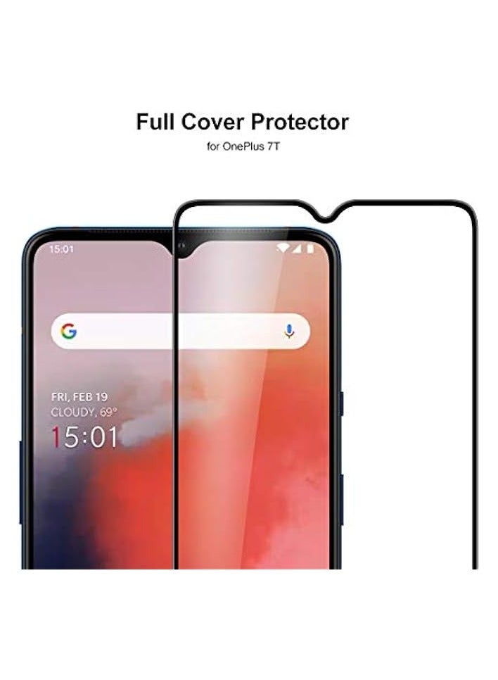 PROMASS Tempered Glass Screen Protector For OnePlus7T - Clear, Pack of 2 - Image 2