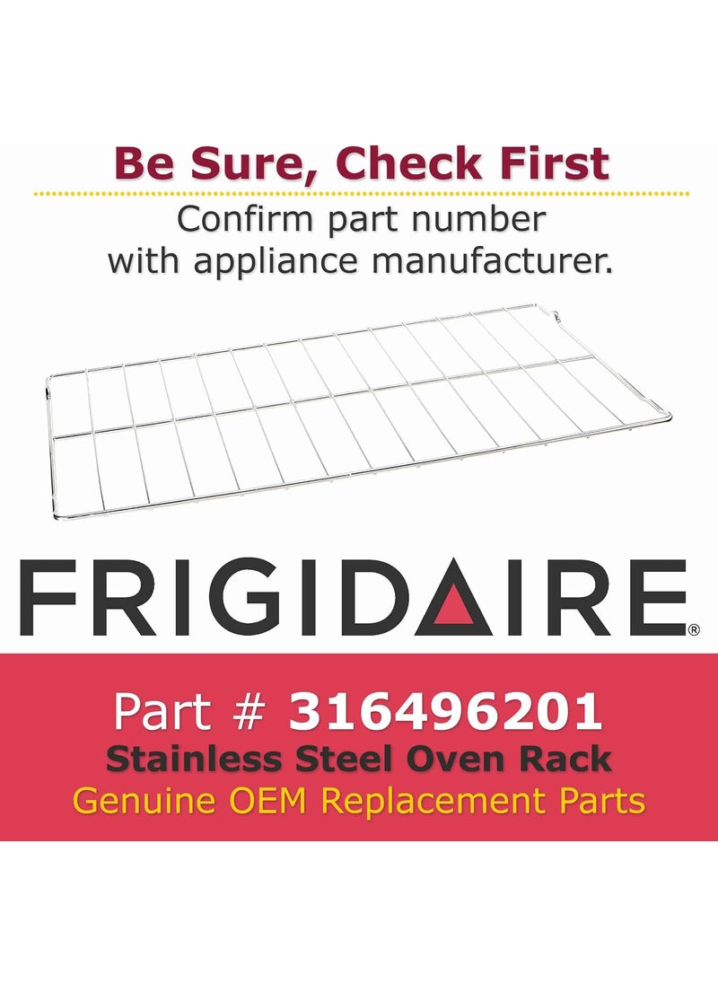 FRIGIDAIRE Frigidaire 316496201 Genuine OEM Oven Rack Stainless Steel for Frigidaire Ranges  - Image 5