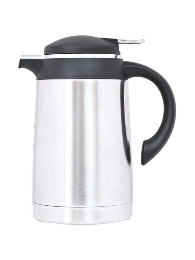 نيسان نسان ترمس ستانلس ستيل ملكي فضي أسود . لتر - Image 1