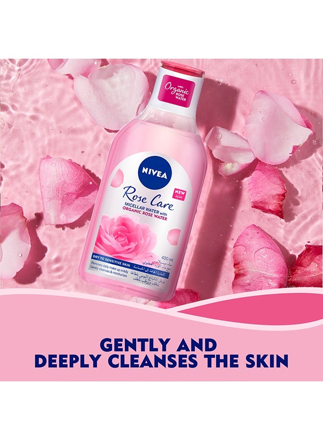 Nivea Micellar Organic Rose Water Clear - Image 3