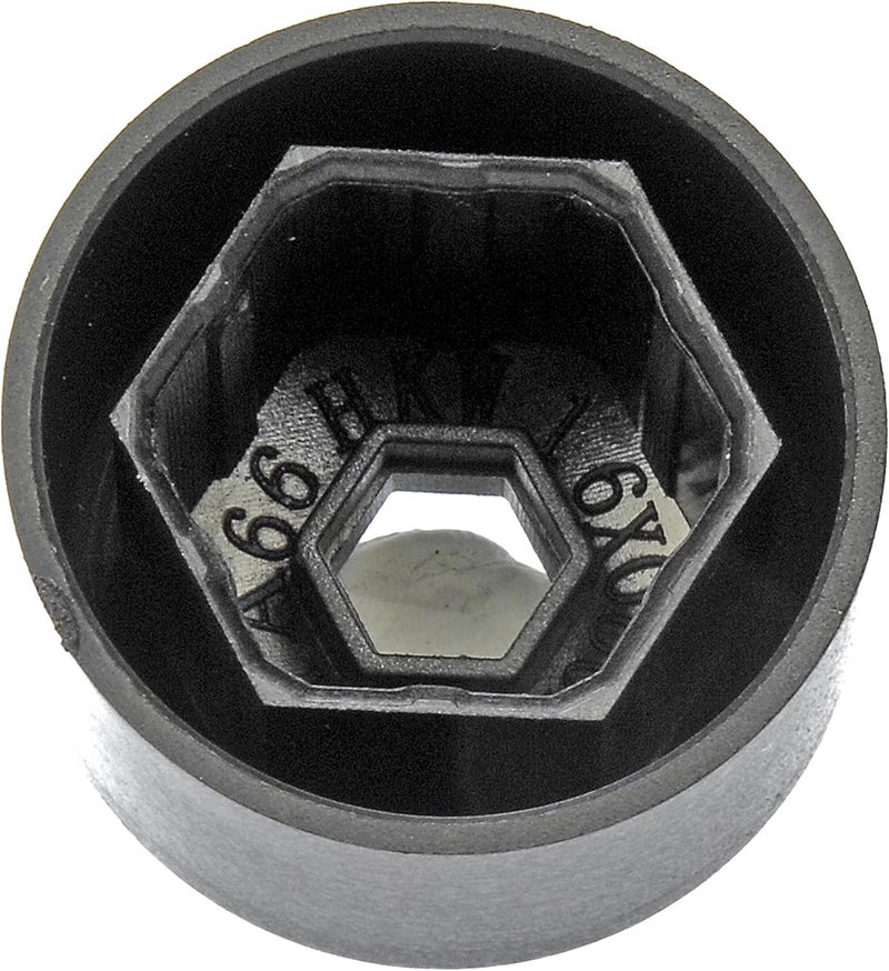 Dorman Black Push On Wheel Nut Cover - Pack of 5 - Image 1