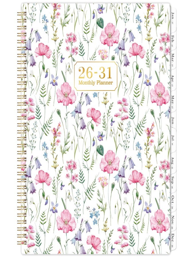 Lortarl 2026-2031 Monthly Planner/Calendar - 5 Year Planner 2026-2031, Jul. 2026 - Jun. 2031, 9'' x 11'', with Coated Tabs, Inner Pocket - Image 1
