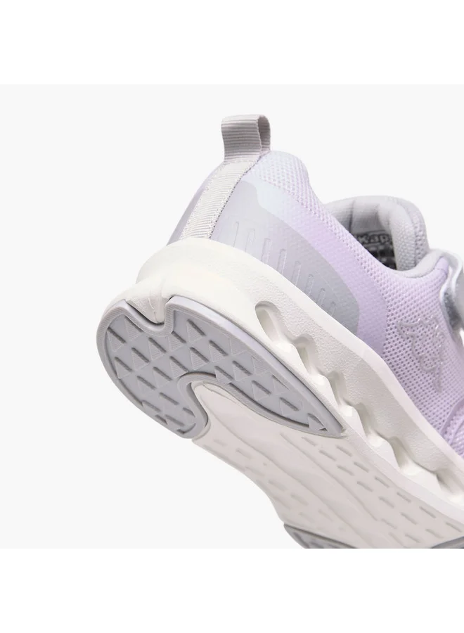 Kappa Girls' Logo Detail Sports Shoes with Hook and Loop Closure