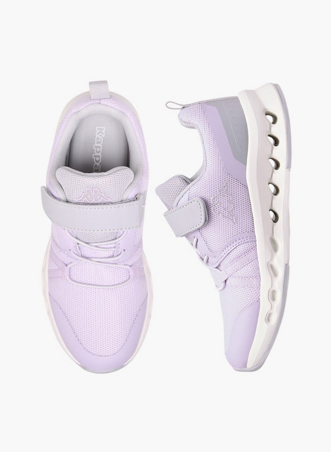 Kappa Girls Logo Detail Hook & Loop Walking Shoes - Image 3