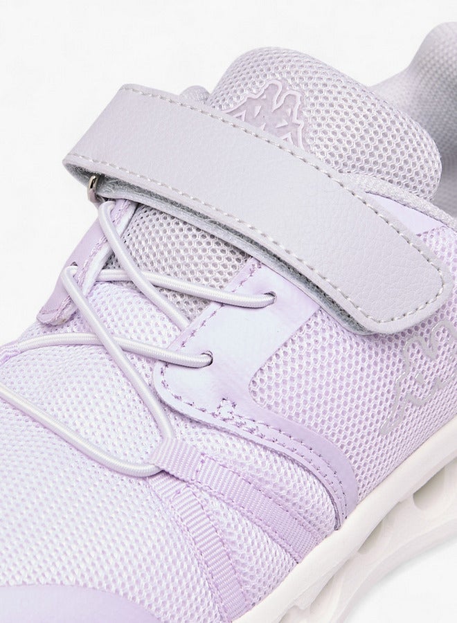 Kappa Girls Logo Detail Hook & Loop Walking Shoes - Image 4