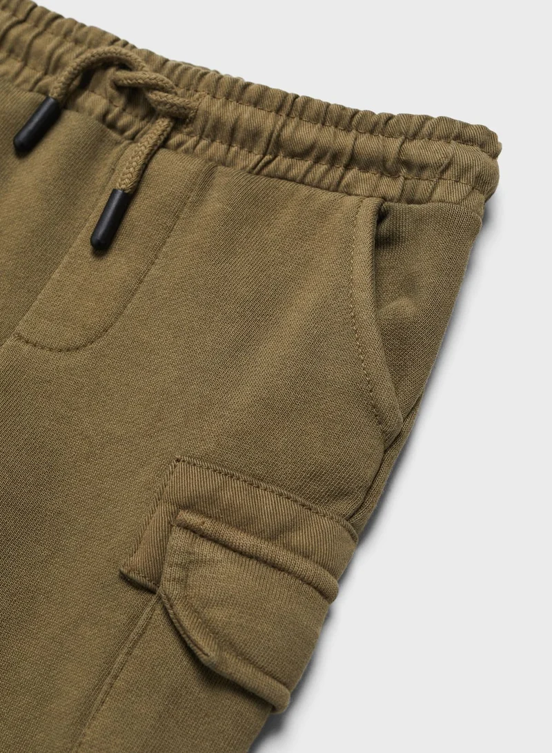 مانجو Kids Essential Cargo Joggers