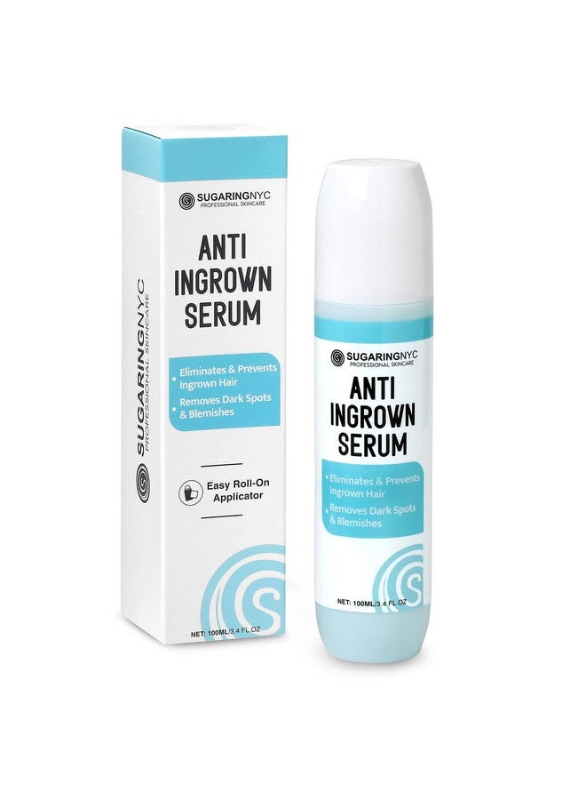 Sugaring NYC Ingrown Hair Treatment Blemish & Breakout Serum Easy Rollon Applicator 3.4Oz 