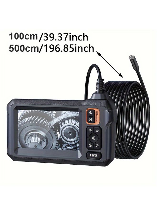 Industrial Sewer Camera With 8mm Lens And 4.3 Inch LCD Screen Black 196.85inch For Automotive And Plumbing Inspection - Image 2