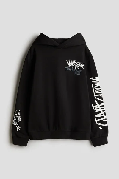 H&M Printed Hoodie