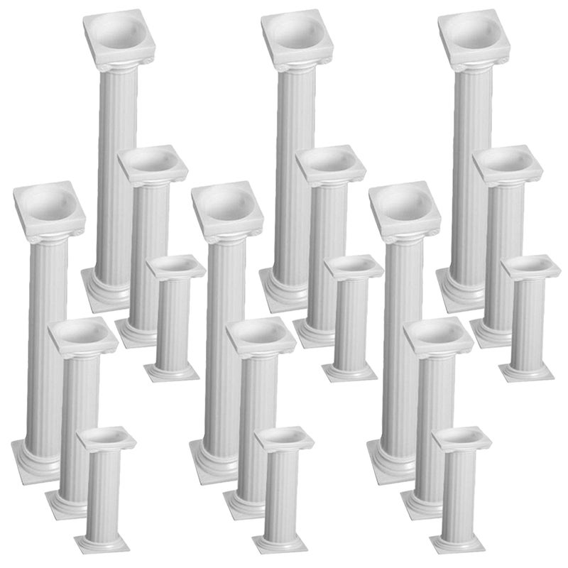 📦 أعمدة دعم متعددة الاستخدامات للكيك لتعزيز الحلويات بهيكل قوي - Image 2