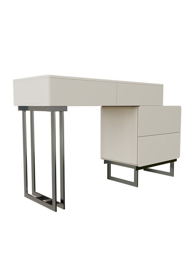 Neo Front Dressing Table Cosmetic Table with Drawers, Stool, Dressing Table, Vanity Desk with Storage Shelf and 7 Drawers, Bedroom Dressing Table DB-ZT2296 - Image 5